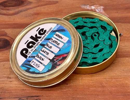 New tin chain pake - chain, green