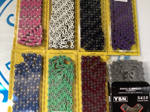 Bmx chain colour - chain, red
